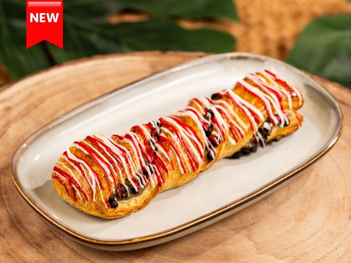 The Festive Chocolate Twist pastry at Disney's Animal Kingdom