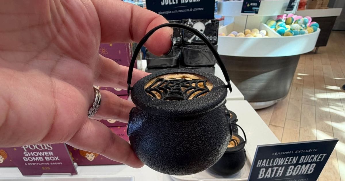 Halloween Bath Bombs from the Basin Hocus Pocus lineup