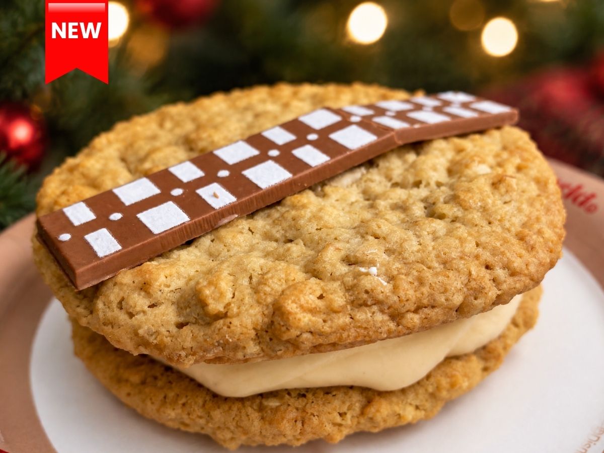 The Life Day Wookiee Cookie available at Milk Stand in Galaxy's Edge