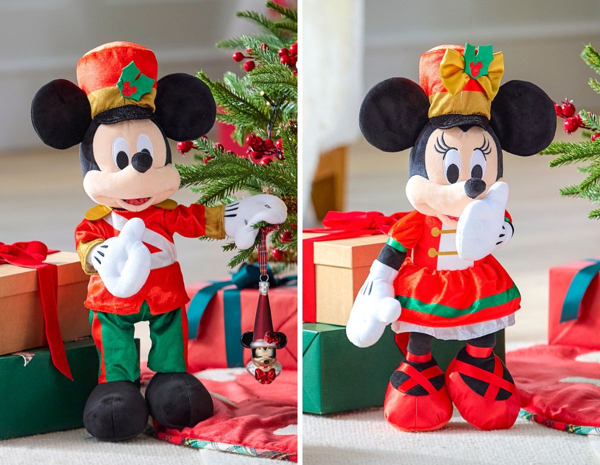 The Mickey Mouse The Nutcracker Holiday 2026 Plush and Minnie Mouse The Nutcracker Holiday 2026 Plush