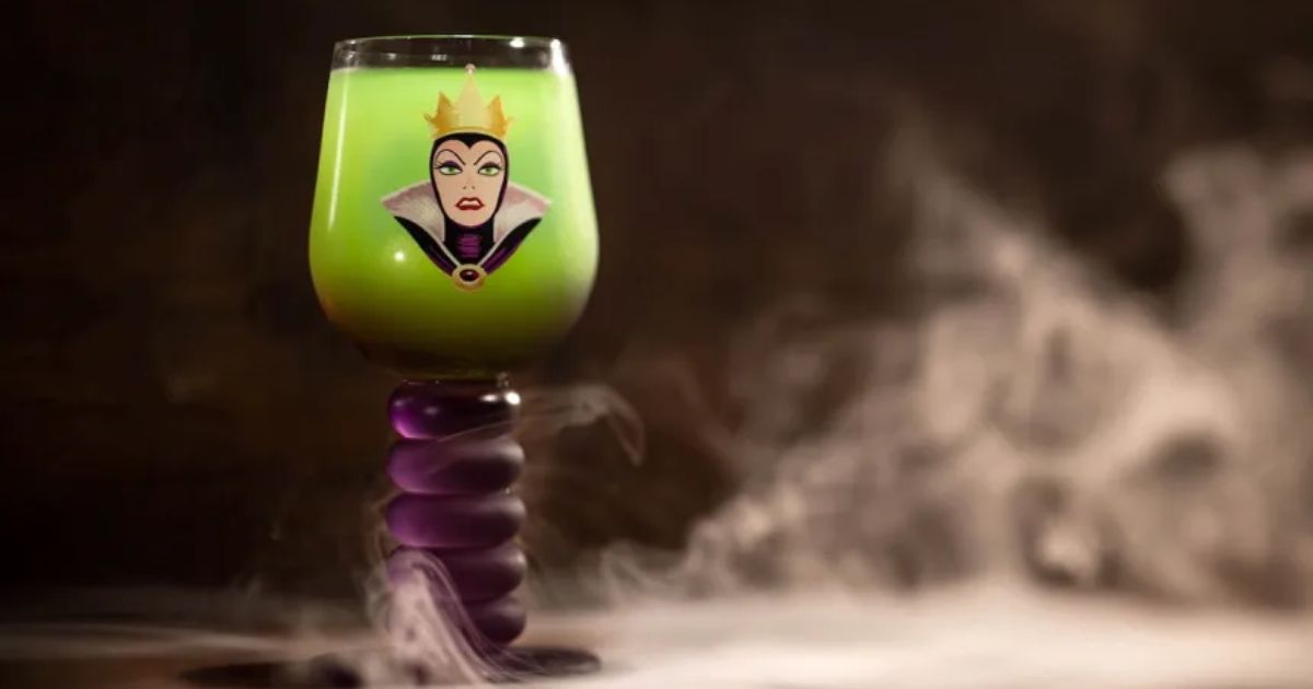 The Peddler's Disguise themed beverage on the Disney Believe