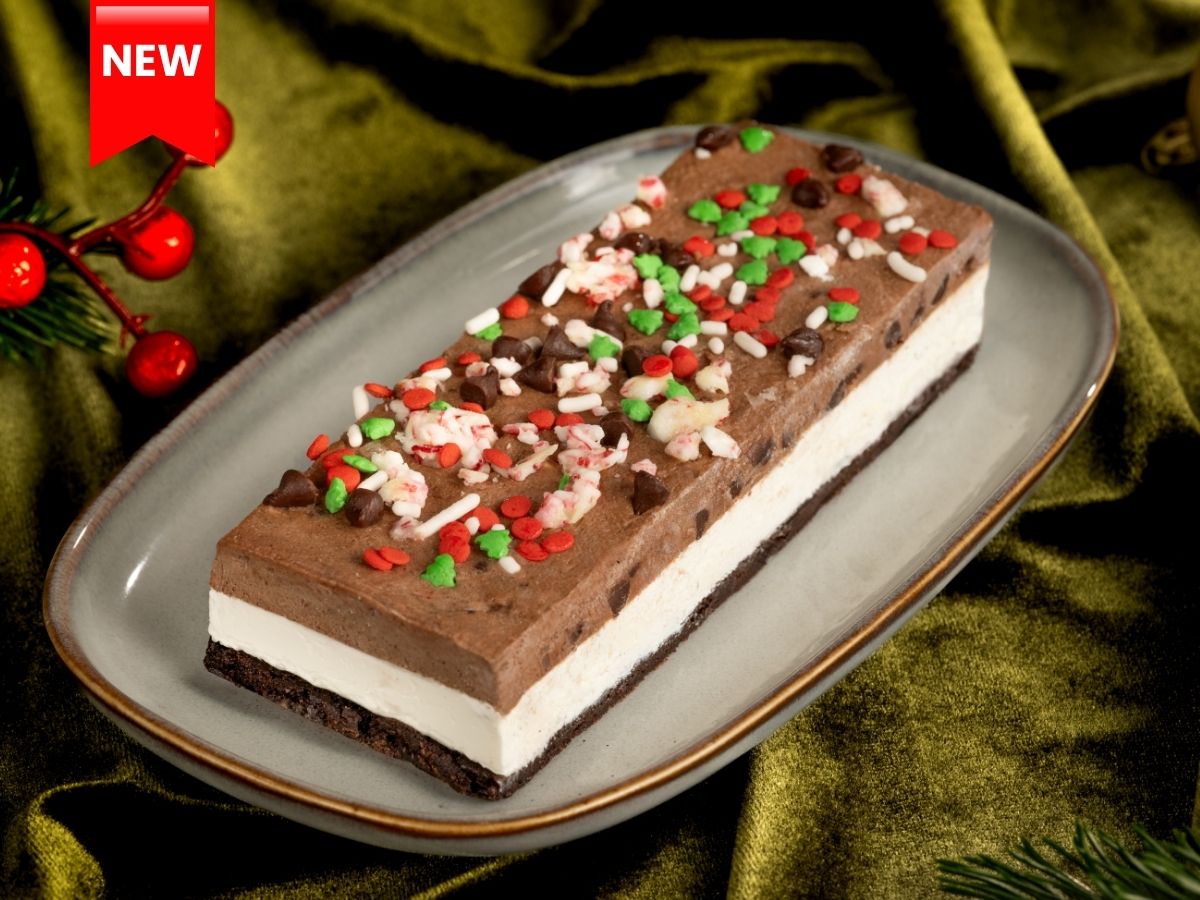 Peppermint Chocolate Cookie Dough Brownie Ice Cream Sandwich