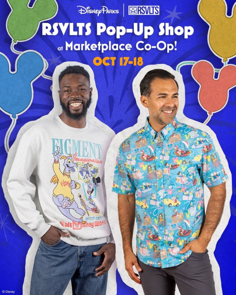 RSVLTS Pop-Up Shop at Marketplace Co-Op in Disney Springs