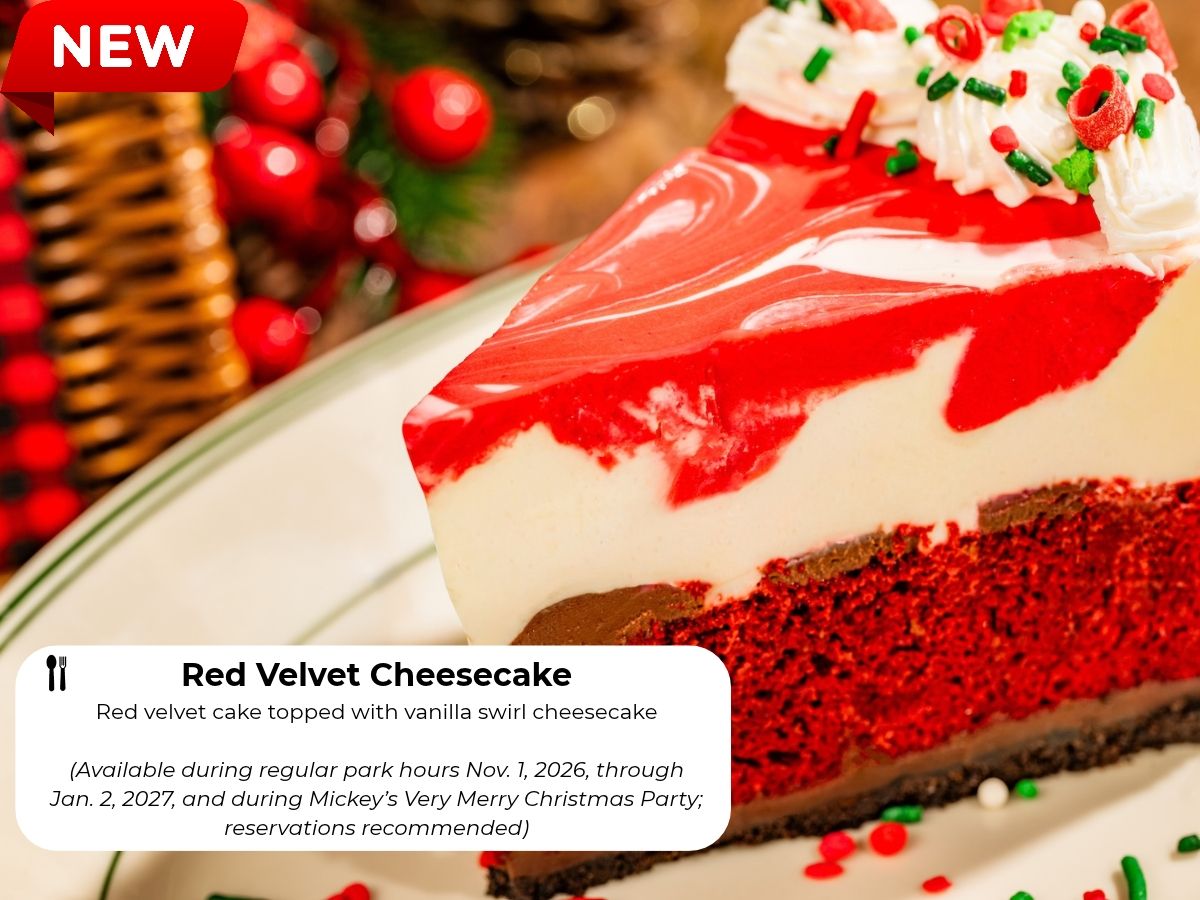 Red Velvet Cheesecake with vanilla swirl