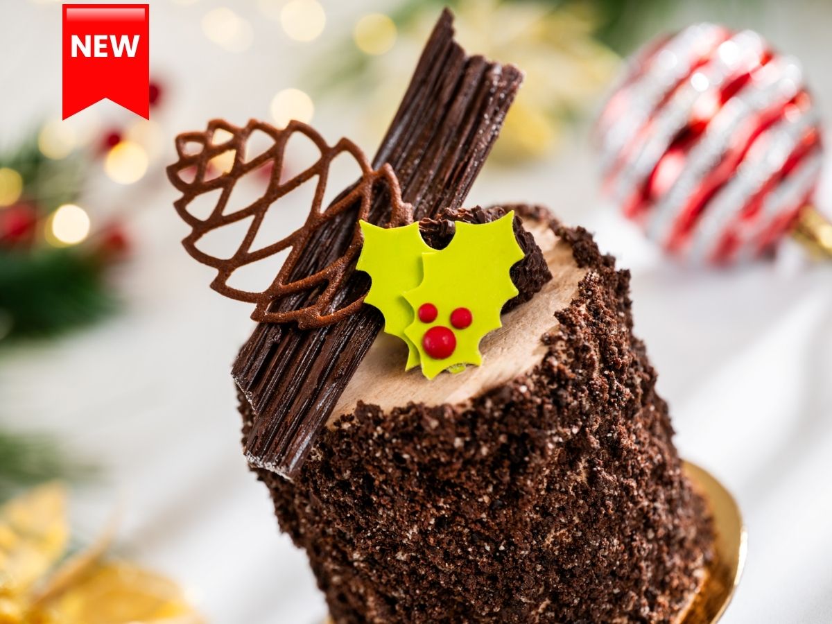 The Tree Petite Cake holiday treat at Amorette's Patisserie