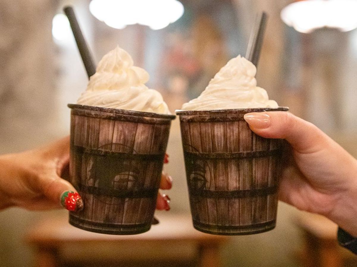 A mug of Yaknog served at Mead Hall in Isle of Berk