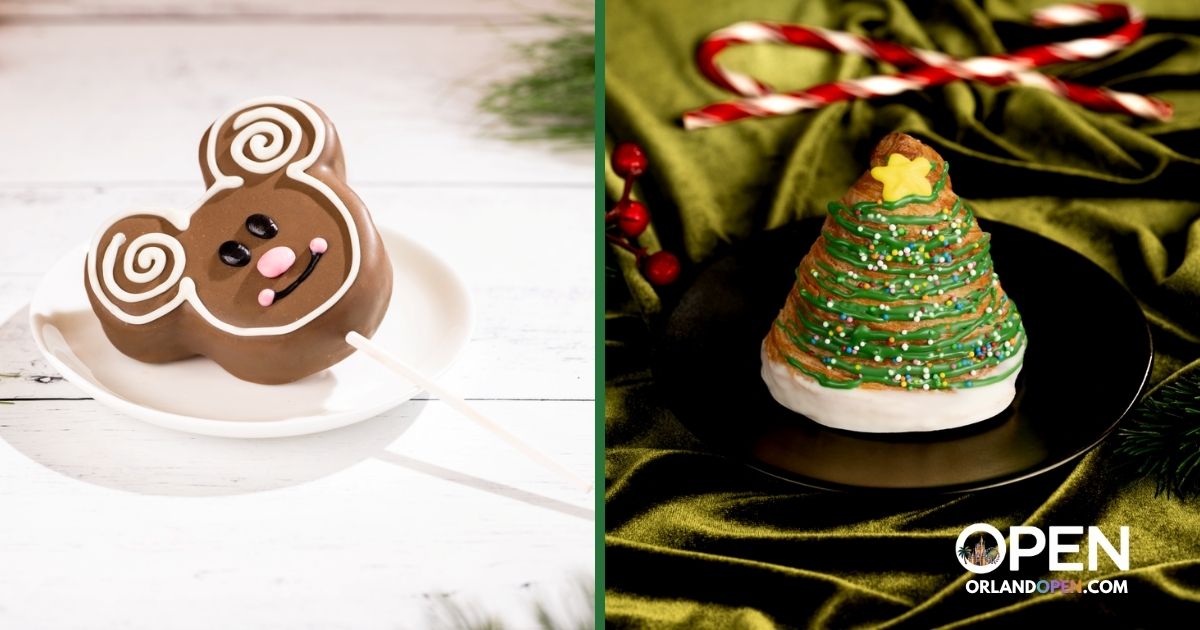 Disney World Christmas Confectionery Treats | Bakery Case Lineup